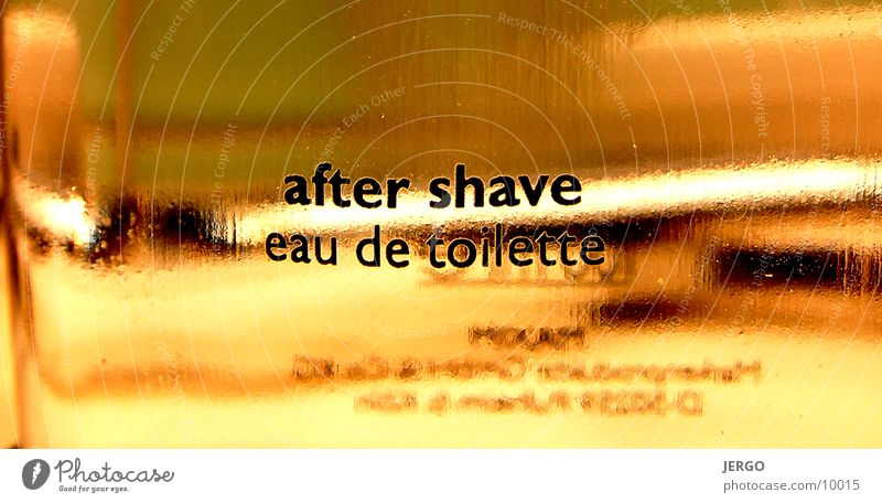 After Shave Makroaufnahme Dinge Aftershave Fototechnik Glas