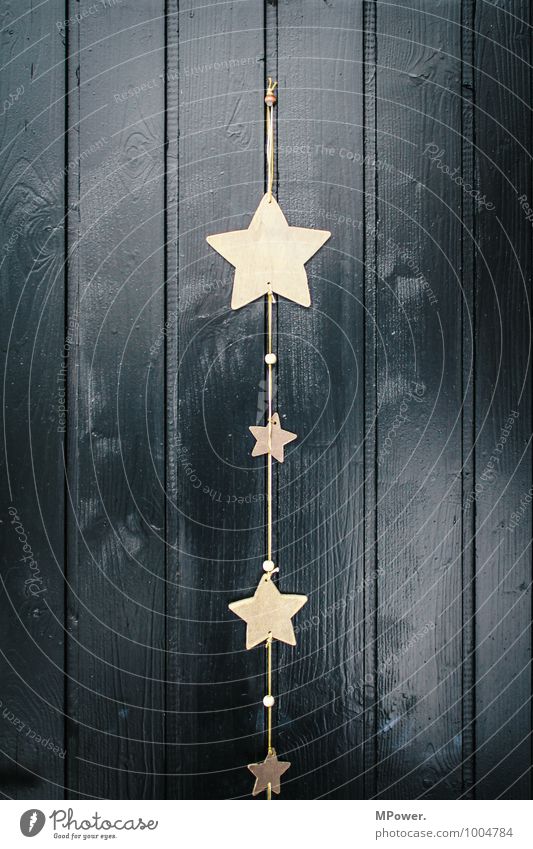 stars and stripes Tür hell Stern (Symbol) Holztür Weihnachten & Advent geschmückt Farbfoto Außenaufnahme Menschenleer Textfreiraum links Textfreiraum rechts
