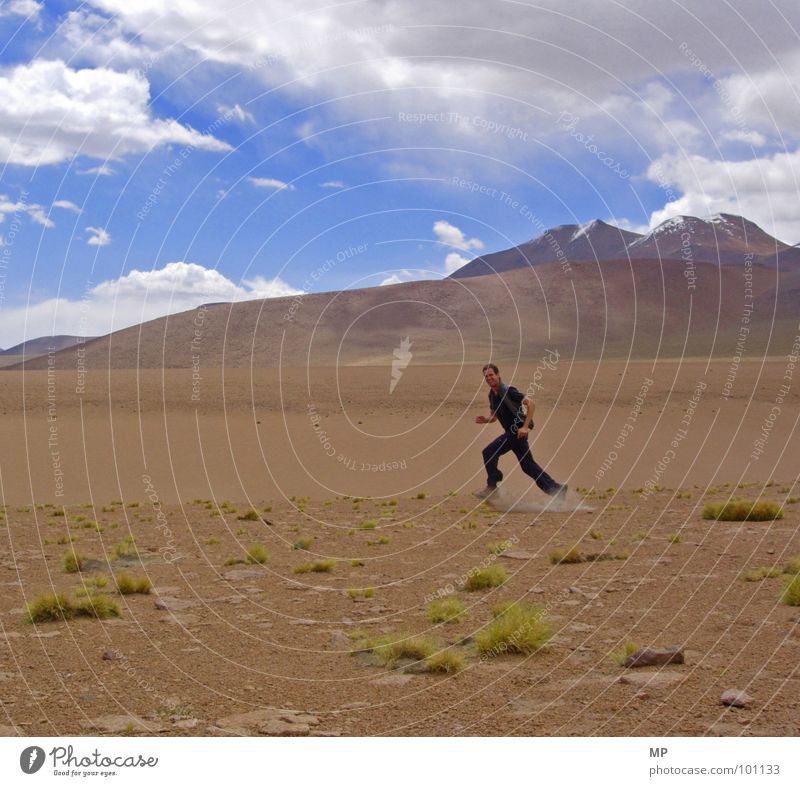 sport ohne sauerstoff I Staub Tourist Bolivien Hochebene Freude Berge u. Gebirge Mond Wüste Himmel Sand Pflanze Anden Vulkan reinhold messner Yeti verrückter
