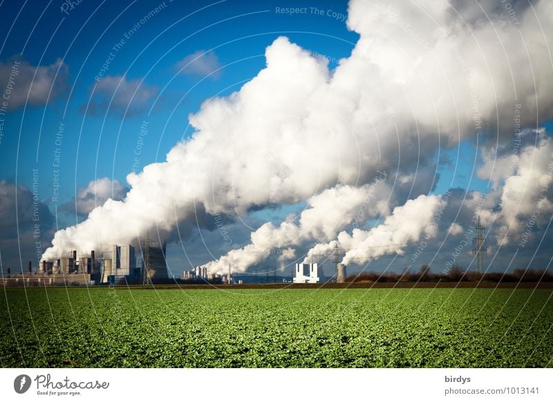 RWE - Kohlekraftwerke in NRW .Klimawandel CO2 Luftverschmutzung Umweltverschmutzung Energiewirtschaft Politik & Staat CO2-Ausstoß Landwirtschaft Forstwirtschaft