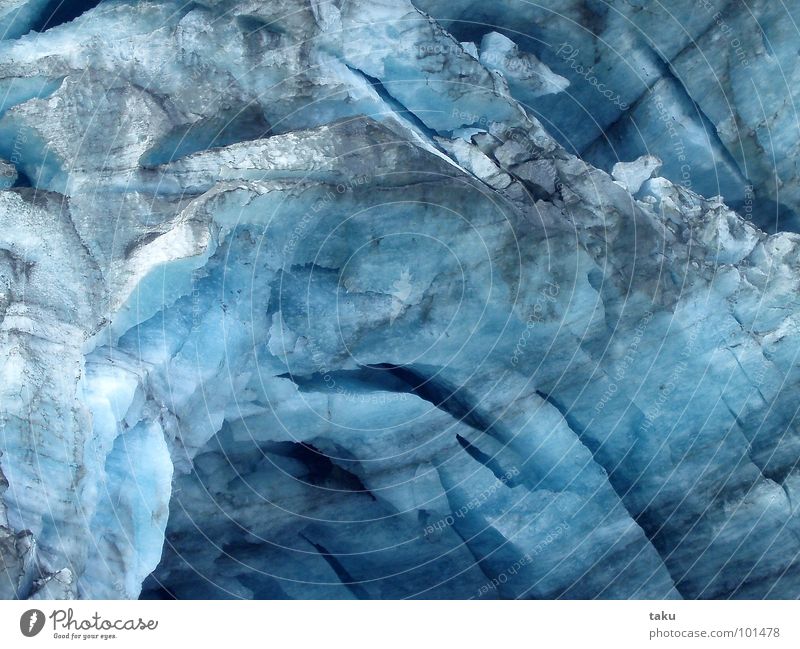 MOTHER EARTH Neuseeland Schnellzug Gletscher kalt Macht hell-blau schwarz schön Februar beeindruckend Klimawandel dick groß wandern Eisklettern Eispickel Erde