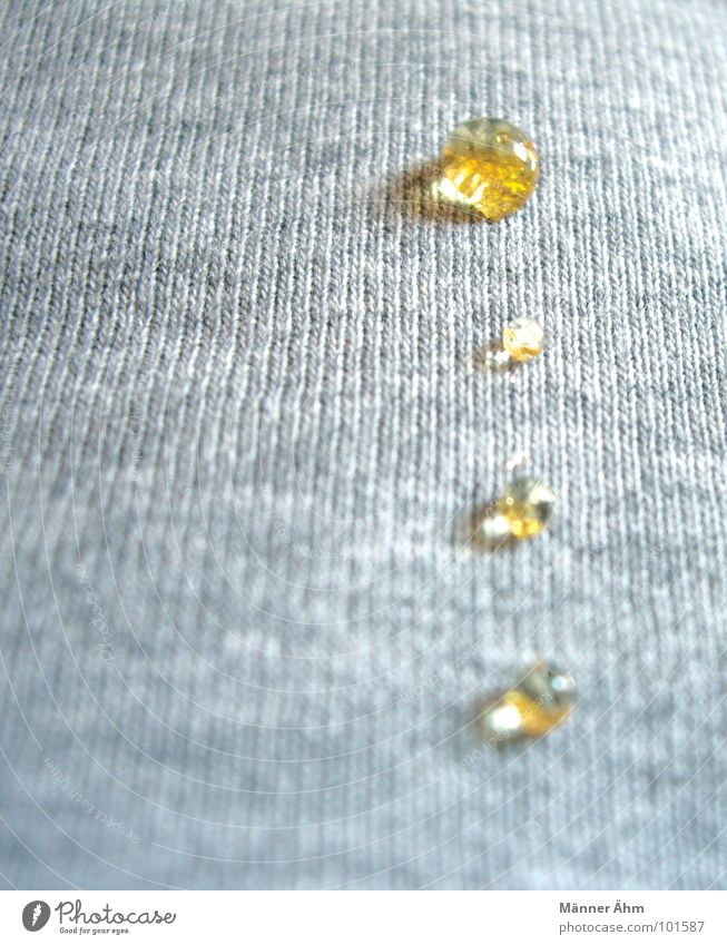 Nicht kleckern... Honig T-Shirt Biene Imker klecksen niedlich grau Haushalt Bekleidung Reichtum gold Ernährung Wassertropfen Punkt