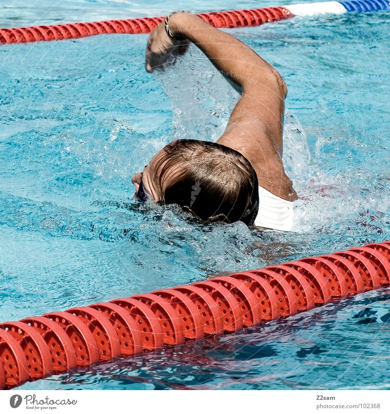 krauler II Triathlon Sportveranstaltung Zeit Wassersport überholen rot diszipliniert Sport-Training Eisenbahn Bewegung Gesundheit Haare & Frisuren Seil Arme