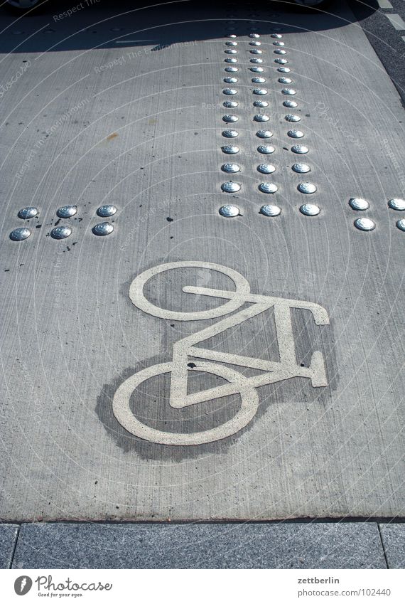 Fahrrad Fahrradweg 8 Verkehrswege Schilder & Markierungen