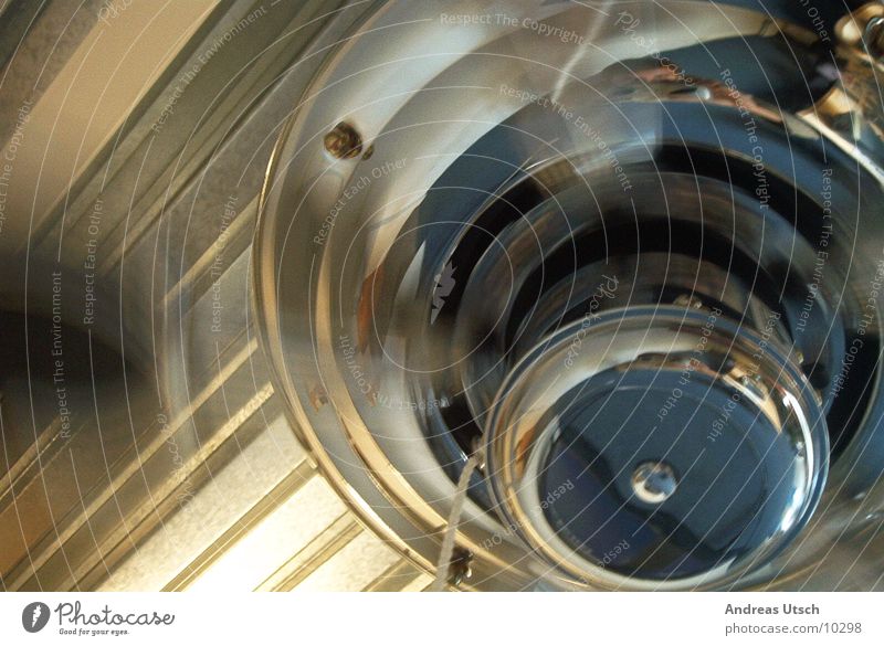 ventilator 1 Stil Ventilator Geschwindigkeit anschaulich drehen glänzend rotieren Dinge Metall