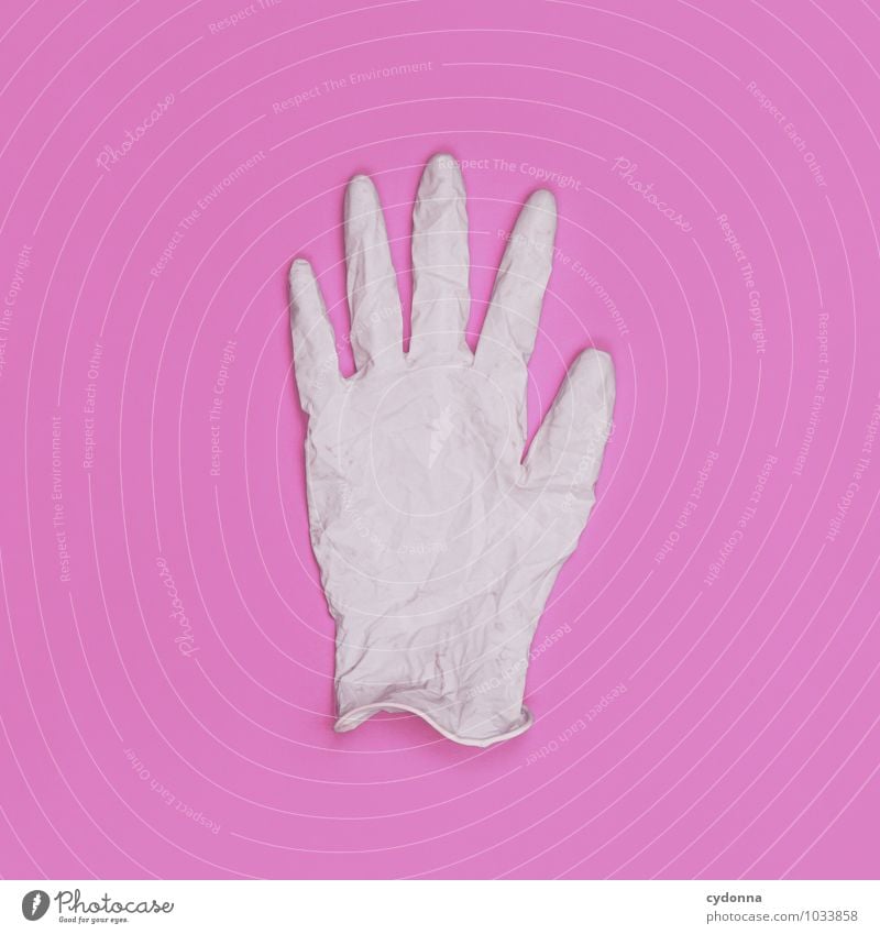 Handschuh drauf Häusliches Leben Dienstleistungsgewerbe Beginn Beratung Entschlossenheit Farbe Genauigkeit Gesundheitswesen Hilfsbereitschaft kompetent Kontakt