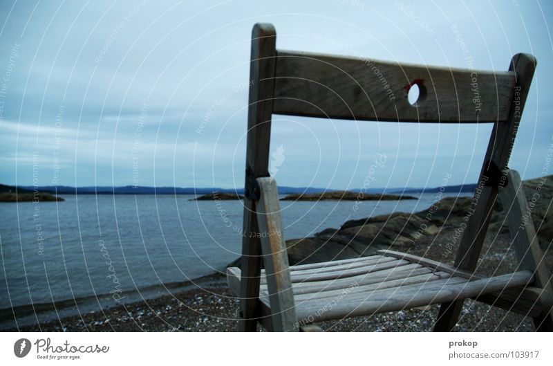 Walhalla Meer Strand Wolken grau Horizont Holz Strandgut kalt Norwegen Einsamkeit ruhig Erholung erholsam Denken einladen Einladung Himmel Vergänglichkeit