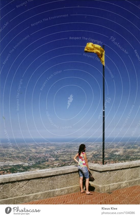 MY MISSED DAY IN VENICE :::::: Wolken T-Shirt Sommer Ferne transpirieren Physik heiß Macht Götter himmlisch Italien Fahne Frau fremd Panorama (Aussicht) Rimini