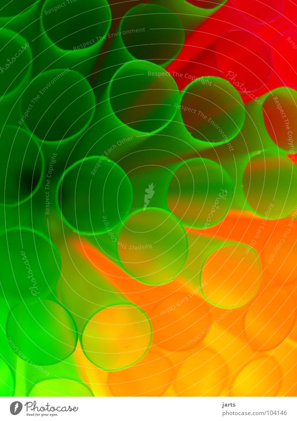 Bunte Welt II mehrfarbig Licht grün rot Makroaufnahme Nahaufnahme Geburtstag Dekoration & Verzierung Halm Farbe orange jarts Feste & Feiern