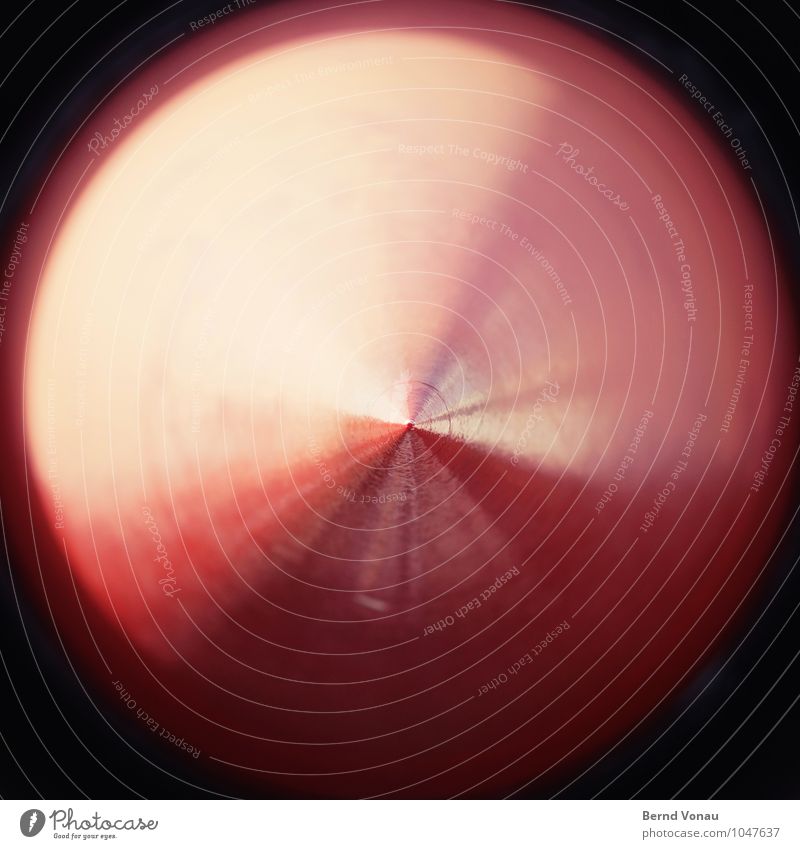 Spitzenfoto! Sonne Verkehr Flugzeug Lack Metall glänzend rund rot Kreis kampfjet kegelförmig Quadrat zentral Mitte Geometrie Düsenflugzeug Farbfoto