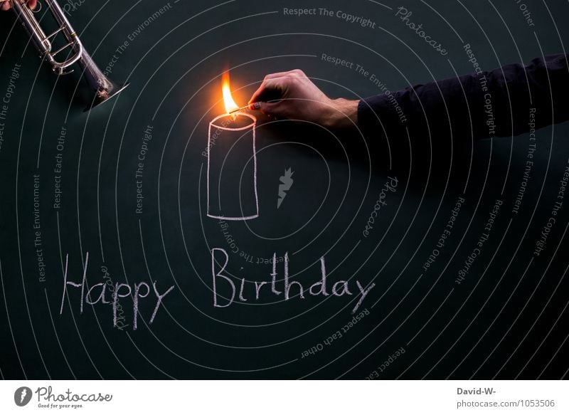 Happy Birthday - Geburtstagsständchen und Kerze Ständchen anzünden Trompete Musik