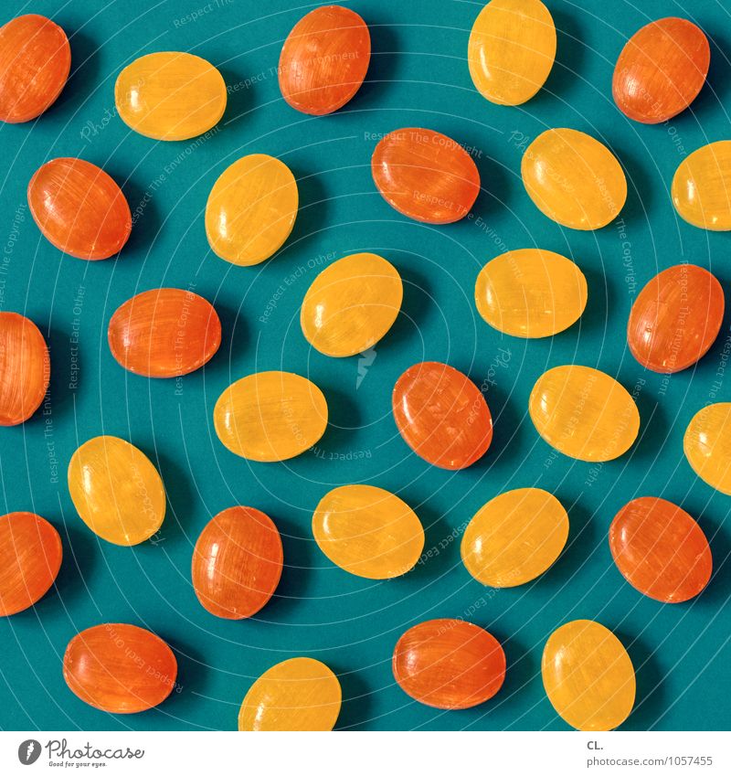 nimm29 Lebensmittel Süßwaren Ernährung Gesunde Ernährung Fröhlichkeit frisch lecker süß blau gelb orange türkis ästhetisch Design Farbe Lebensfreude