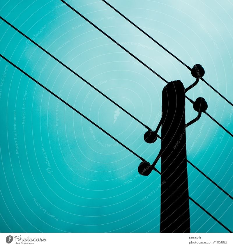 Strommast Elektrizität Energiewirtschaft Kabel Hochspannungsleitung Bauwerk Draht elektronisch Elektronik Energie sparen Energiekrise Gerüst Konstruktion