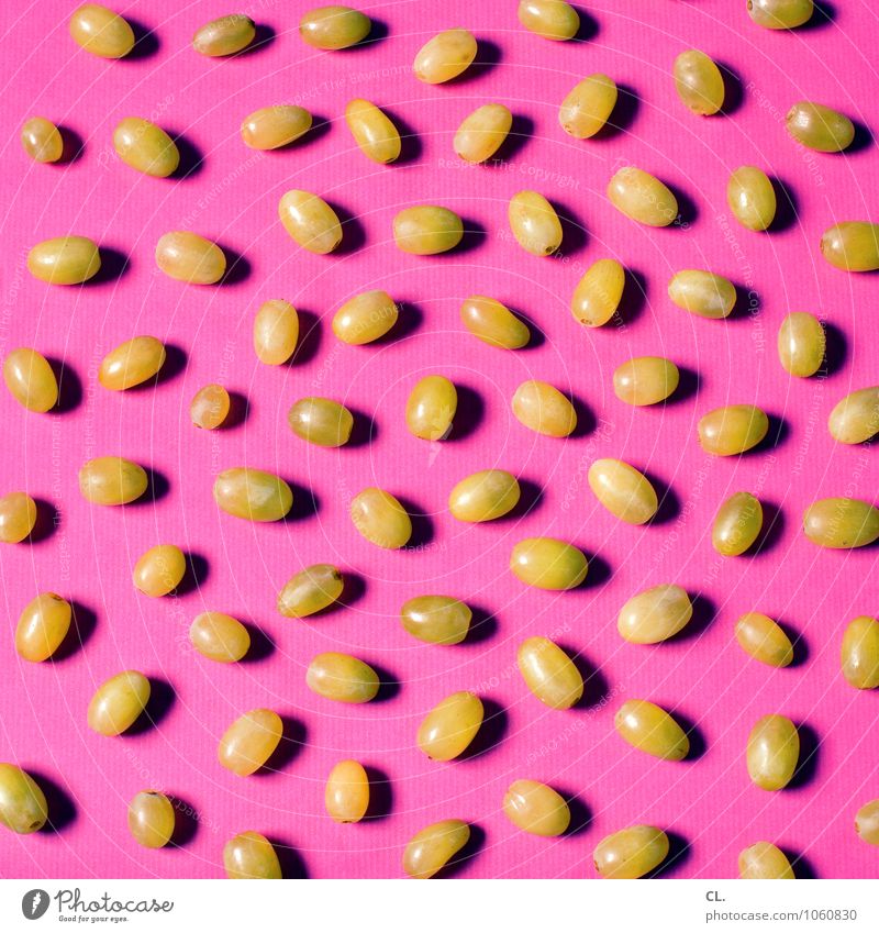 kernlos Lebensmittel Frucht Weintrauben Ernährung Essen ästhetisch lecker grün rosa Farbe skurril Farbfoto mehrfarbig Innenaufnahme Studioaufnahme Menschenleer