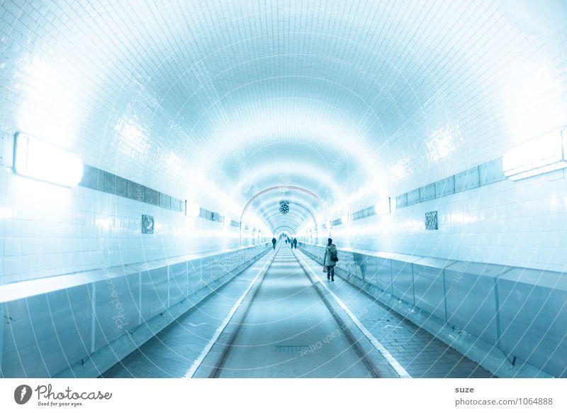 Flucht nach vorn Wirtschaft Industrie Güterverkehr & Logistik Tunnel Bauwerk Architektur Sehenswürdigkeit Wahrzeichen Verkehr Verkehrswege Personenverkehr