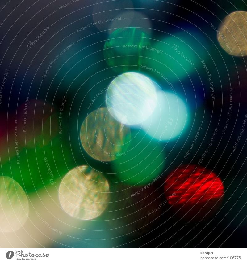 Bunte Spots Kunst glänzend leuchten rund weich Farbe Kreis Fleck gefleckt erleuchten Beleuchtung Punkt Lichtpunkt farbflächen gepunktet Aquarell kringel