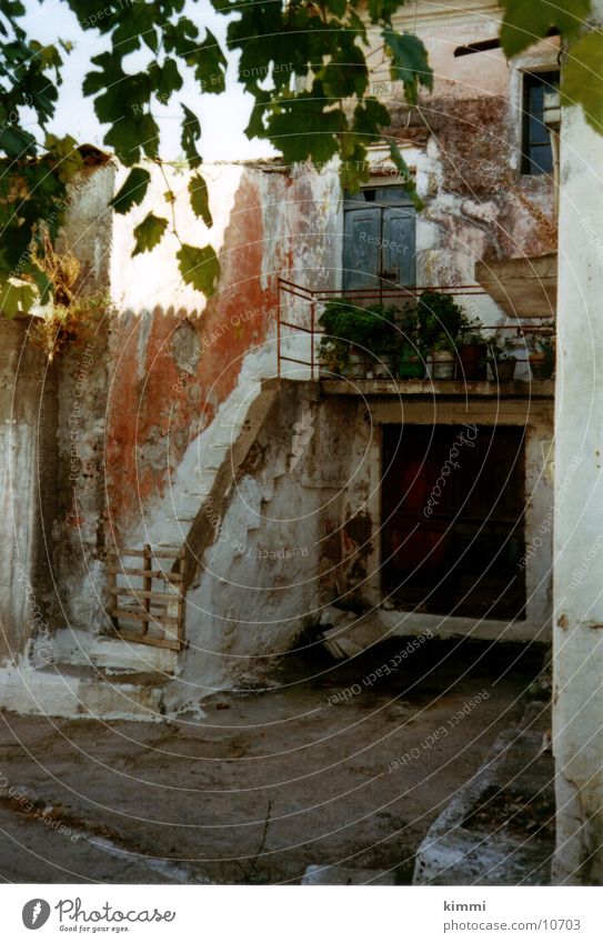 Argirades/ Corfu Haus Romantik Dorf Griechenland Europa altes Haus