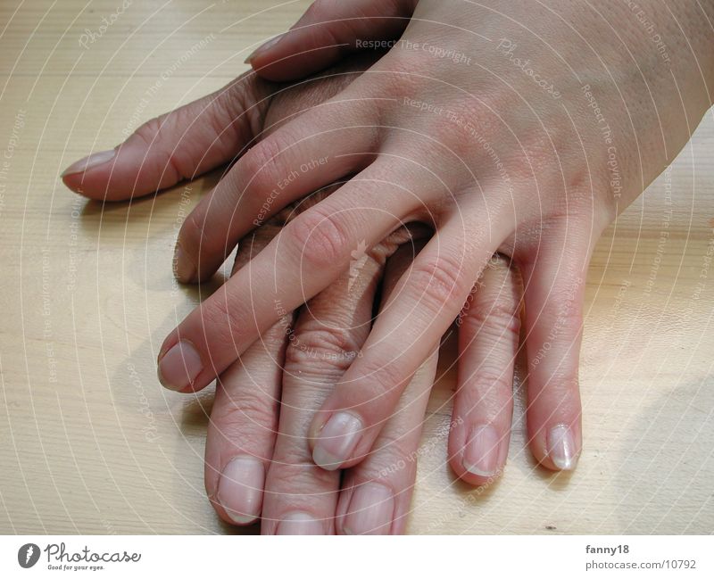 Hände I Hand Frau feminin Arme