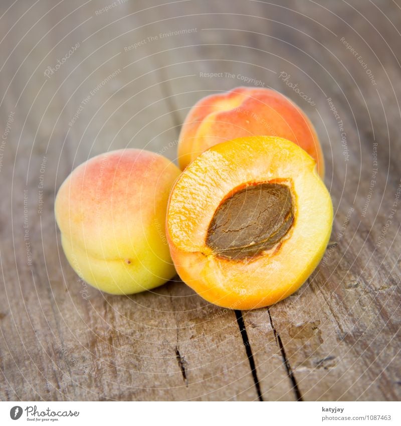 Aprikosen Pfirsich Frucht Frühstück Steinfrüchte Kernobst Vitamin Saft saftig nah Nahaufnahme frisch reif Hintergrundbild Diät Dessert Mirabelle
