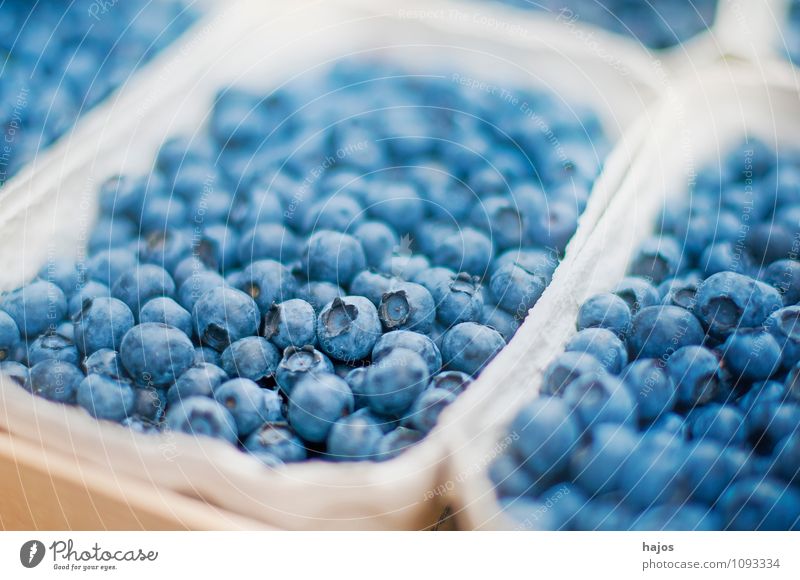Blaubeeren Frucht Dessert Ernährung Landwirtschaft Forstwirtschaft frisch lecker rund saftig blau süß Snack Vitamin gesund Antioxidantie Sehvermögen Vitamin A