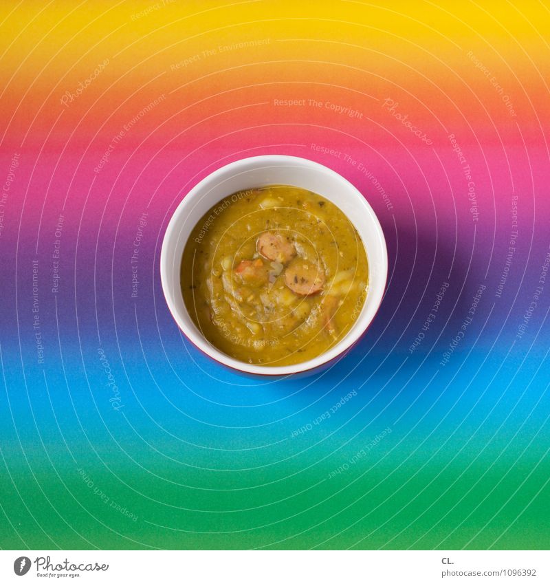 1400. erbsensuppe! für alle!! Lebensmittel Wurstwaren Erbsensuppe Ernährung Essen Mittagessen Schalen & Schüsseln ästhetisch lecker mehrfarbig einzigartig Farbe