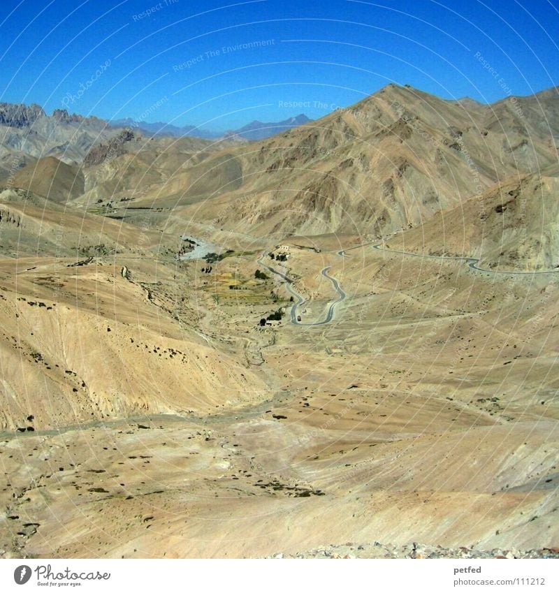 Stück Himalaja in Ladakh II Indien Jammu, Ladakh, Kaschmir Kultur Hochebene wandern Bergsteigen Asien trocken Berge u. Gebirge Erde Amerika Himalaya