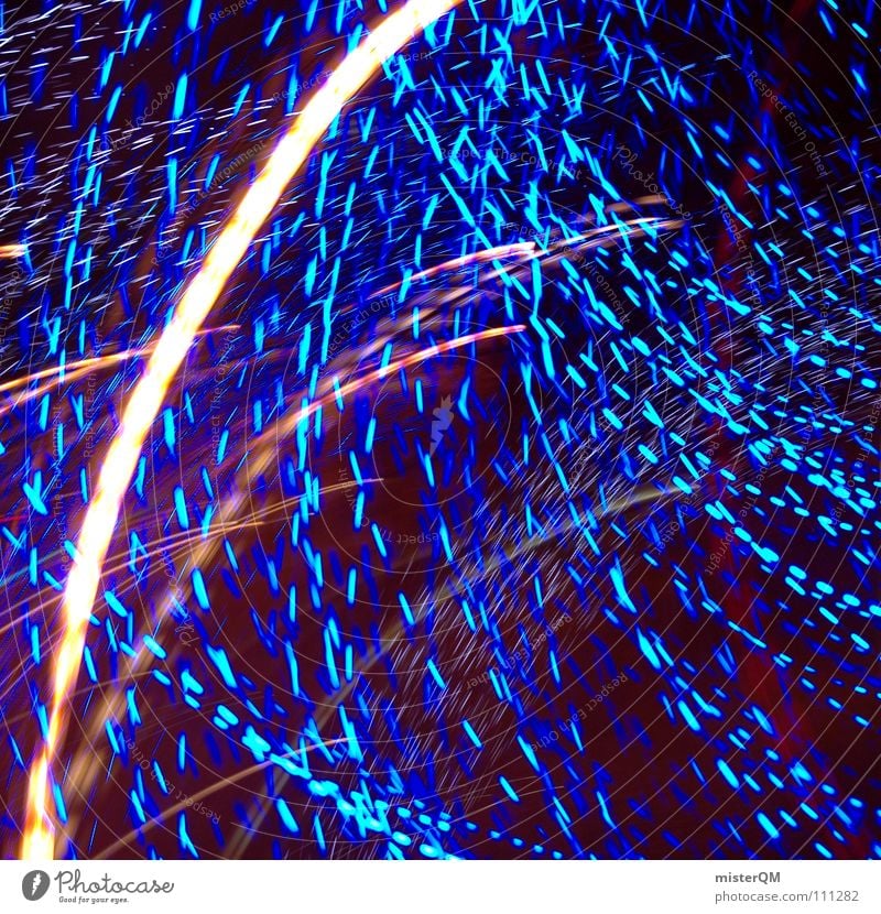 blue universe V Licht dunkel Zukunft verrückt schwarz Kunst Composing Nacht außerirdisch Spielen Langeweile Hintergrundbild Vordergrund Insekt erleuchten Lampe