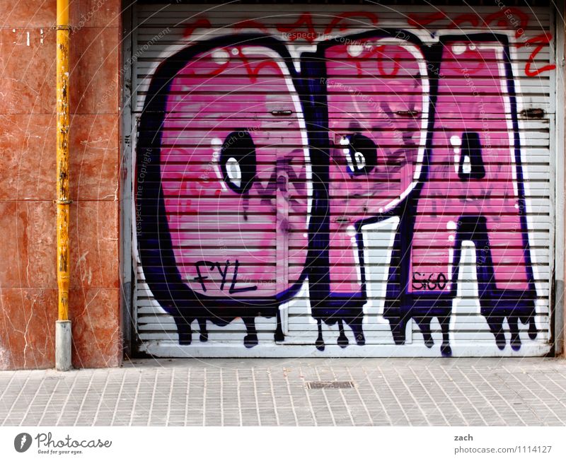 langlebig | Großvater Männlicher Senior Mann 60 und älter Zeichen Schriftzeichen Graffiti alt 50 plus Symbole & Metaphern Buchstaben Farbfoto Außenaufnahme