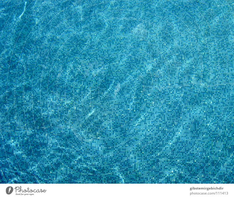 Wasserpixel Schwimmbad Wellen Mosaik türkis Hintergrundbild Sommer springen Bildpunkt Fliesen u. Kacheln blau Wallpaper