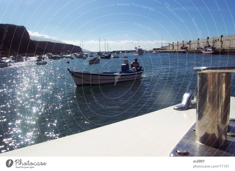 Tazzacorte Hafen Palma de Mallorca Wasserfahrzeug Fischer Europa La Sonne