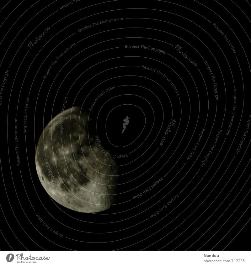 Yin schön Ferne Raumfahrt Himmel Mond dunkel kalt rund Romantik Konzentration Weltall Geisterstunde Himmelskörper & Weltall Astrologie Astronomie Gezeiten