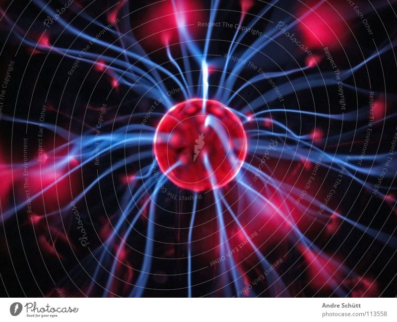 Electronized II Blitze Elektrizität elektronisch Physik retro rot mystisch Zauberei u. Magie Wahrsagerei Zukunft entladen Licht rosa Dekoration & Verzierung