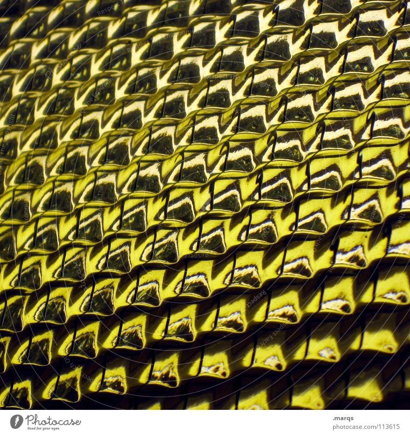 Amarillo Strukturen & Formen Oberfläche Muster Glätte Geometrie Farbverlauf Verlauf Hintergrundbild glänzend Bruch Ecke Biene Zeile gelb schwarz weiß dunkel