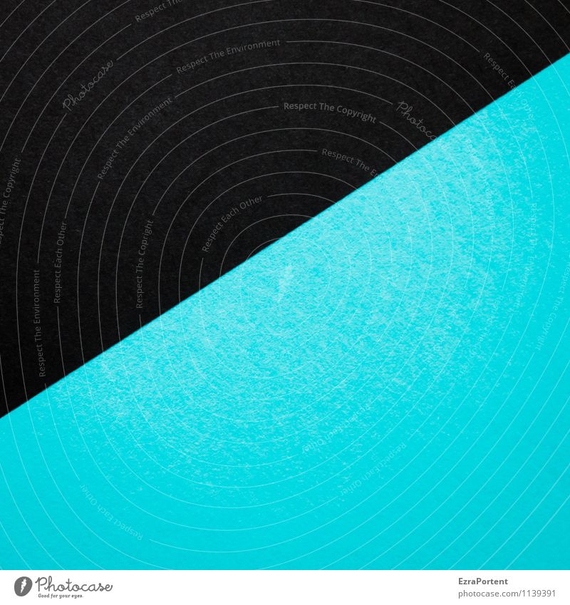 S/T Design Basteln Linie ästhetisch blau schwarz türkis Farbe Grafik u. Illustration Grafische Darstellung graphisch Trennlinie Strukturen & Formen diagonal