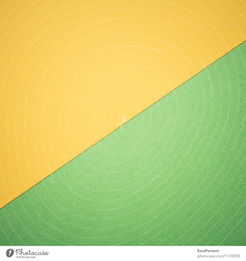 G/G Design Zeichen Linie leuchten ästhetisch hell natürlich gelb grün Farbe Grafik u. Illustration Grafische Darstellung graphisch diagonal Geometrie Stil