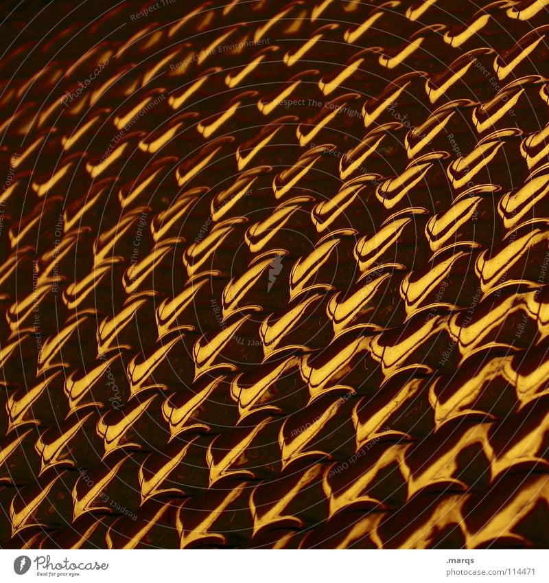 Kupfer Strukturen & Formen Oberfläche Muster Glätte Geometrie Farbverlauf Verlauf glänzend Bruch Hintergrundbild Ecke Zeile braun gelb schwarz dunkel
