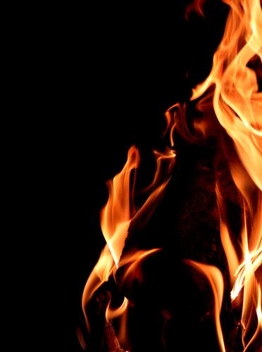 Feuer! heiß Physik Kaminfeuer gemütlich löschen gefährlich liegen brennen Holz Klotz alternativ ökologisch ökonomisch heizen Brand Sicherheit Winter Flamme
