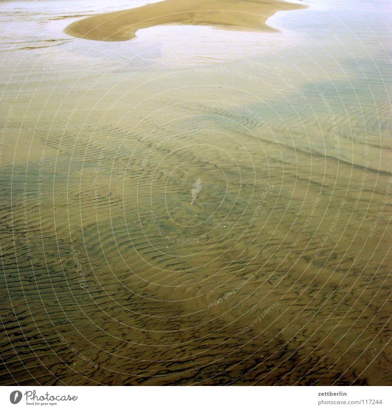 Schatzinsel Meer Strand Küste Sandbank Erosion Ferien & Urlaub & Reisen Wellen Wasseroberfläche Oberfläche Kräusel schatzinsel prallhang gleithang Wind
