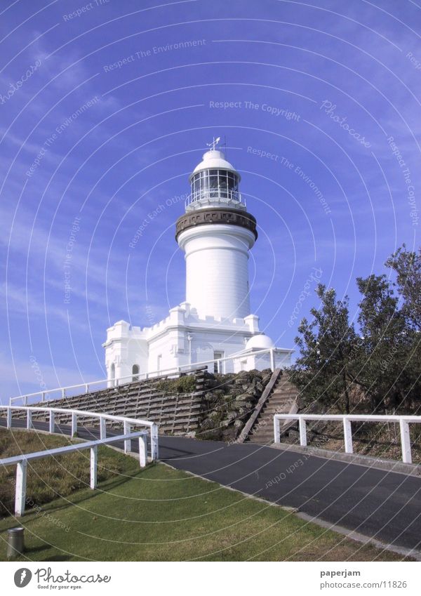 Lighthouse Cape Byron Leuchtturm Australien See Küste Licht Architektur