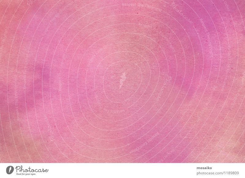 Rosa Aquarelle auf Papierhintergrund Kunst dreckig einfach hell nass Farbe Inspiration Kreativität Oberfläche rau Zeitgenosse Grafik u. Illustration Wasserfarbe