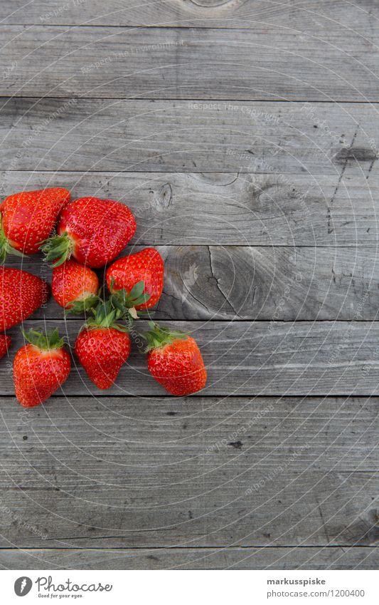erdbeeren frisch gepflückt Lebensmittel Frucht Erdbeeren Ernährung Essen Picknick Bioprodukte Vegetarische Ernährung Diät Fasten Slowfood Fingerfood Lifestyle