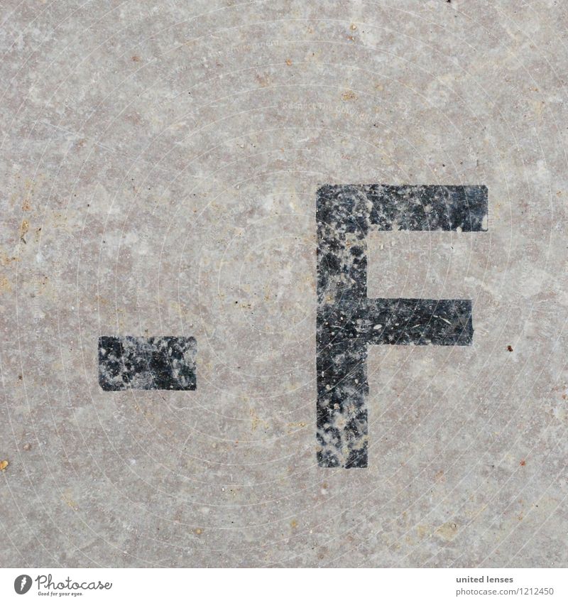 DR# F Kunst ästhetisch Zufriedenheit Zensur Mauer Strukturen & Formen Symbole & Metaphern Buchstaben Typographie Bunker Quadrat Fremdsprache Farbfoto