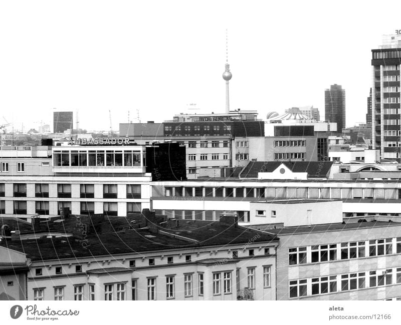 berlin Sightseeing Städtereise Hauptstadt Stadtzentrum Skyline Haus Hochhaus Architektur Fenster Sehenswürdigkeit Wahrzeichen Ferien & Urlaub & Reisen Blick