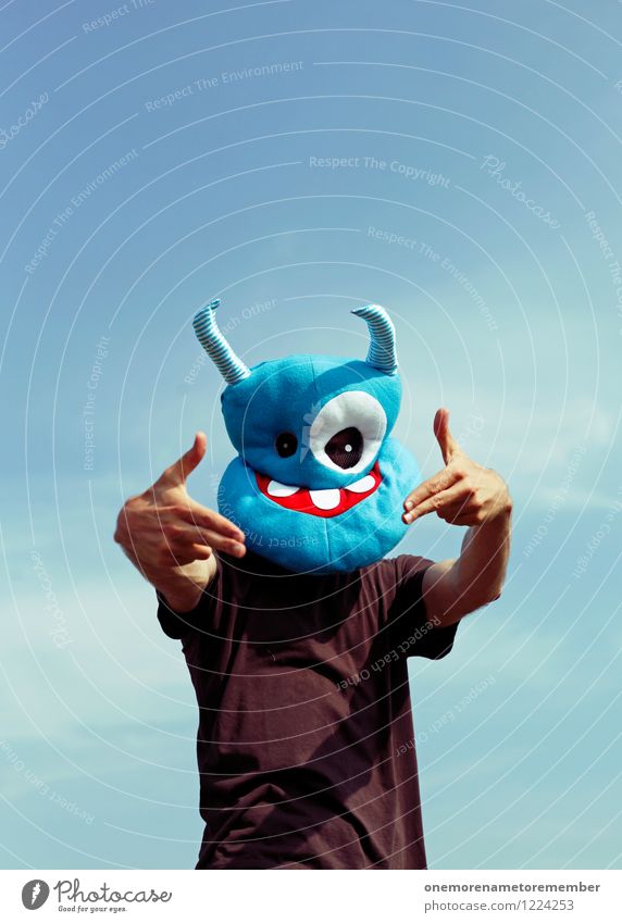 PENG MAN! Kunst ästhetisch Monster Ungeheuer ungeheuerlich außerirdisch Außerirdischer außergewöhnlich schießen Ghetto Rapper Aggression Hand Pistole Revolution