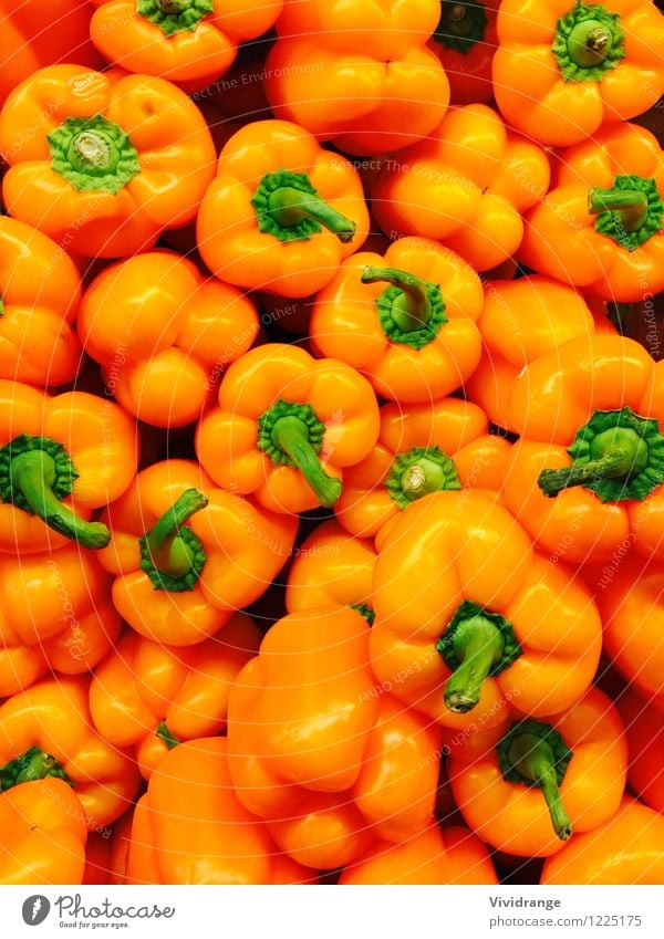 Orange Pfeffer Lebensmittel Milcherzeugnisse Gemüse Ernährung Essen Bioprodukte Vegetarische Ernährung Diät Gesundheit Landwirtschaft Forstwirtschaft Pflanze