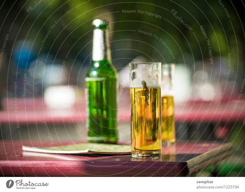 Kölsch im Biergarten Getränk trinken Alkohol Glas Lifestyle Freude Nachtleben Restaurant Bar Cocktailbar Strandbar ausgehen Feste & Feiern Gastronomie