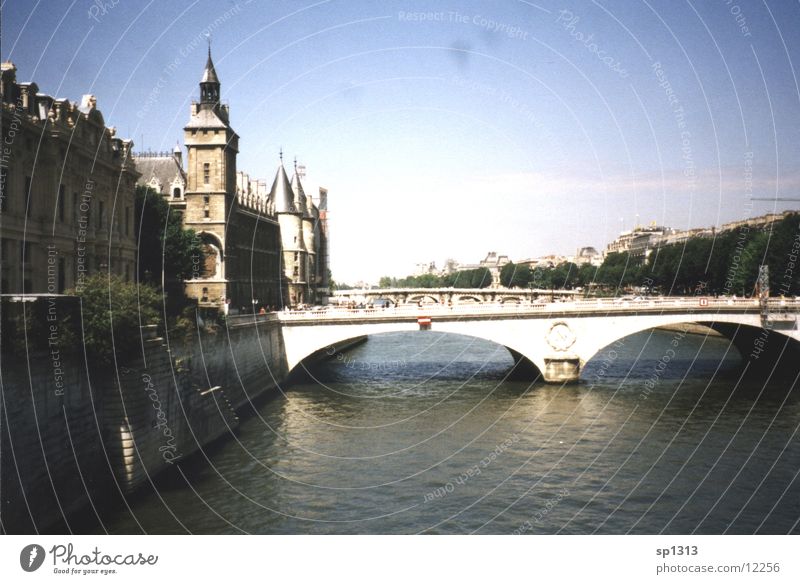 Paris - Seine Ferien & Urlaub & Reisen Brücke Architektur