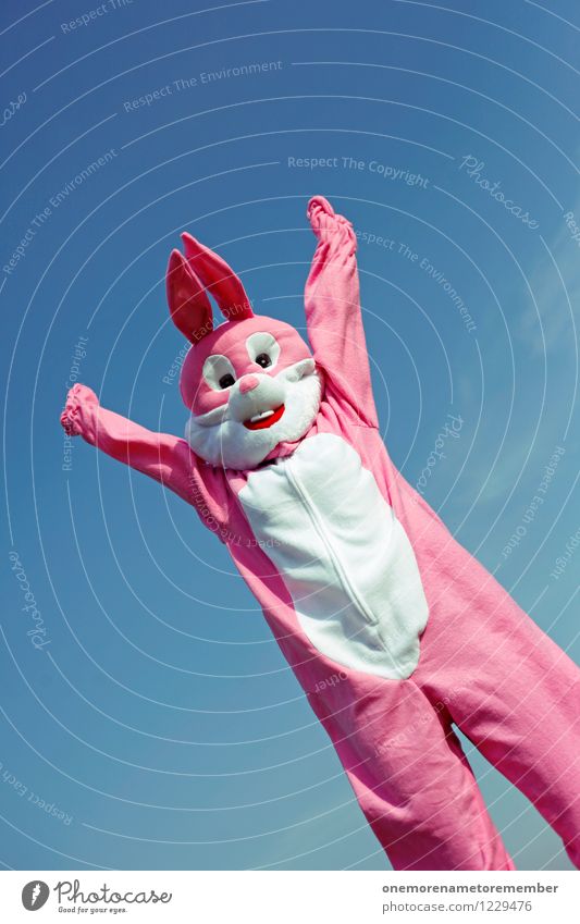 Jippie! Kunst Kunstwerk ästhetisch Freude spaßig Spaßvogel Spaßgesellschaft Hase & Kaninchen Hasenohren Hasenjagd Hasenbraten Hasenzahn rosa Freudenspender
