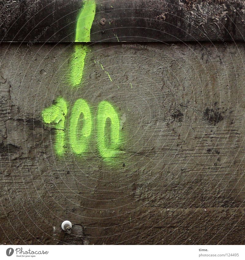 Lebensantworten Steinplatten Beton offen 100 grün giftgrün Furche Fuge Gemälde Wachsamkeit typisch schillernd Schraube beweglich Neonlicht Ziffern & Zahlen