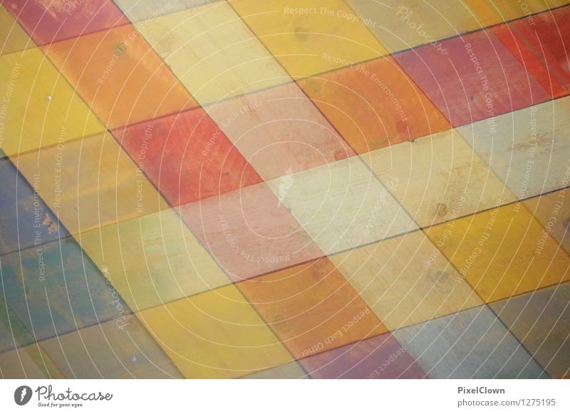 Geometrisch Stil Design harmonisch Medienbranche Kunst ästhetisch schön trashig mehrfarbig Farbfoto Experiment abstrakt Muster